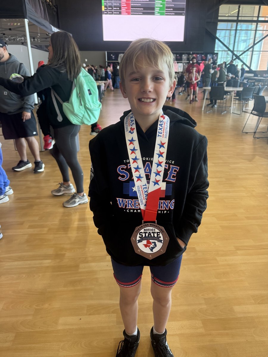 Beau Taylor 3rd place at Novice State